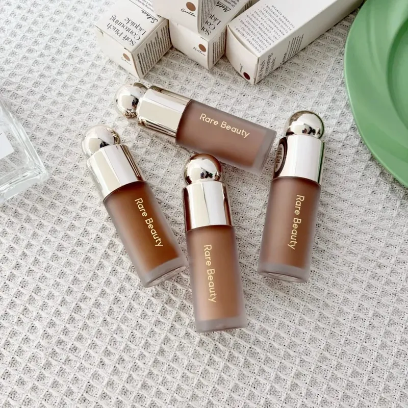 Rare Beauty Light Silky Touch Innovative Highlighter Water-resistant Long Lasting Lip Gloss Liquid Contour Makeup Cosmetics Gift