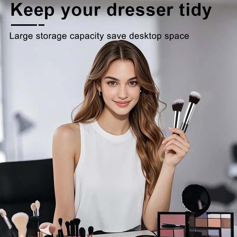 Professional 14PCS Makeup Brushes Set Soft Fluffy Foundation Eyeshadow Concealers Blending Blush Brush Kabuki Women Beauty Tools