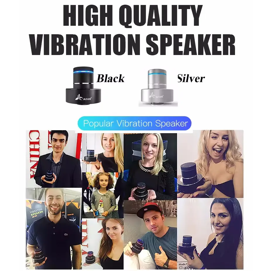 Vibro subwoofer anti-vizinho vibração bluetooth alto-falante portátil caixa de som música sem fio woofers baixo caixa de som bocina mp3