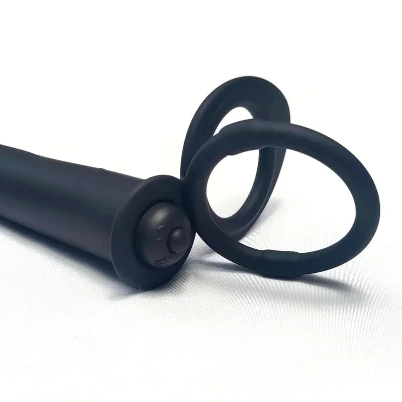 Vibrador dupla penetração anal plug vibrador butt plug para mulher cinta no pênis massagem vagina plugues adultos brinquedos sexuais para casais