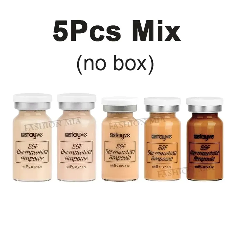 5pcs Korea Stayve BB Cream Glow Beginner Starter Kit Niacinamide Peptide Moisturizing Foundation Face Skin Care Serum Essence