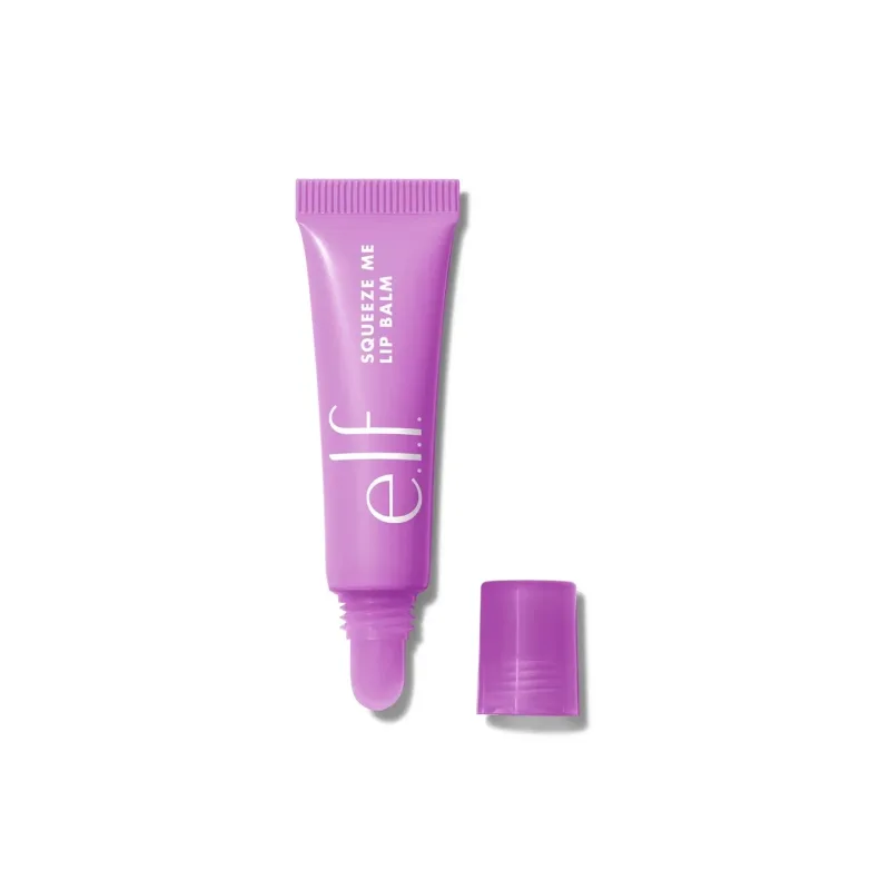Popular marca elf portátil sabor de frutas brilho labial fino hidratante reparação nutritiva melhorar linhas labiais colorido bálsamo labial cosméticos