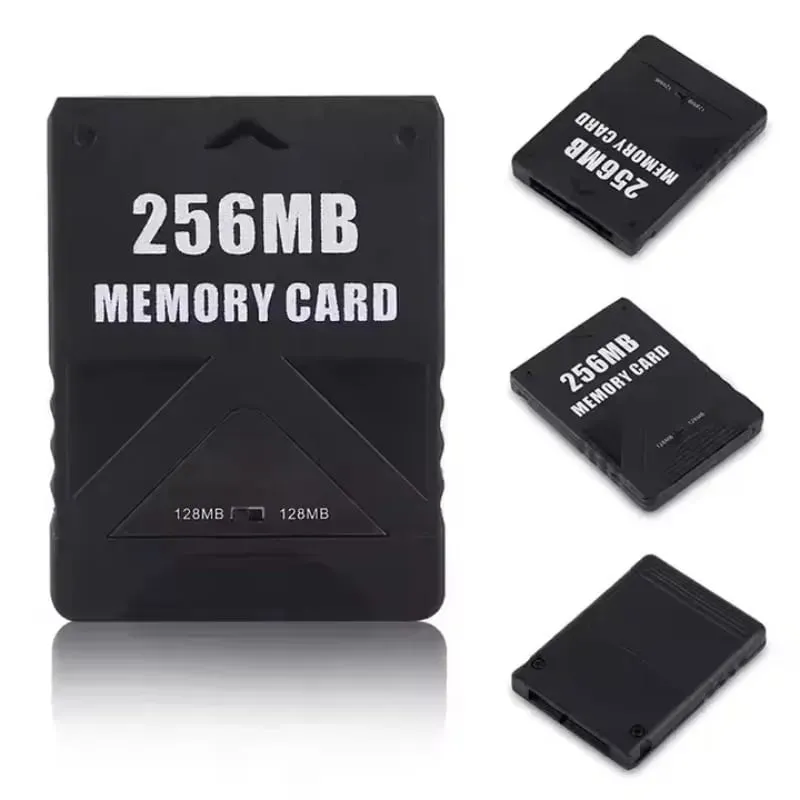 Cartão de memória 8M/16M/32M/64M/128M/256M para PS 2 Cartão estendido para salvar dados de jogo Módulo Varanda para console PS2