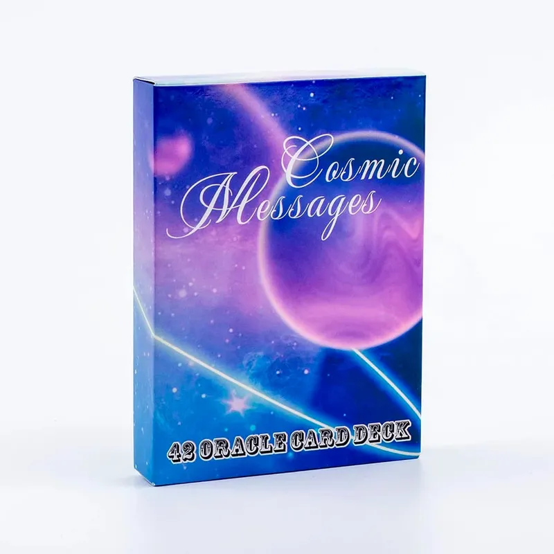 Baralho de tarô Tempest com tema oceano, conjunto de 78 cartas de adivinhação, 10,4 * 6,1 cm, lindamente projetado para jogos de tabuleiro e leitura de tarô