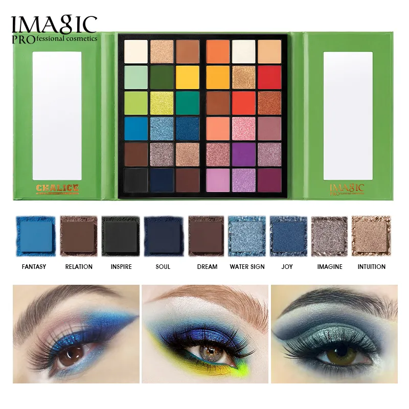 36 colors makeup eyeshadow palette matte pearlescent glitter eyeshadow palette metallic gloss nude eye pigment cosmetics — image 4