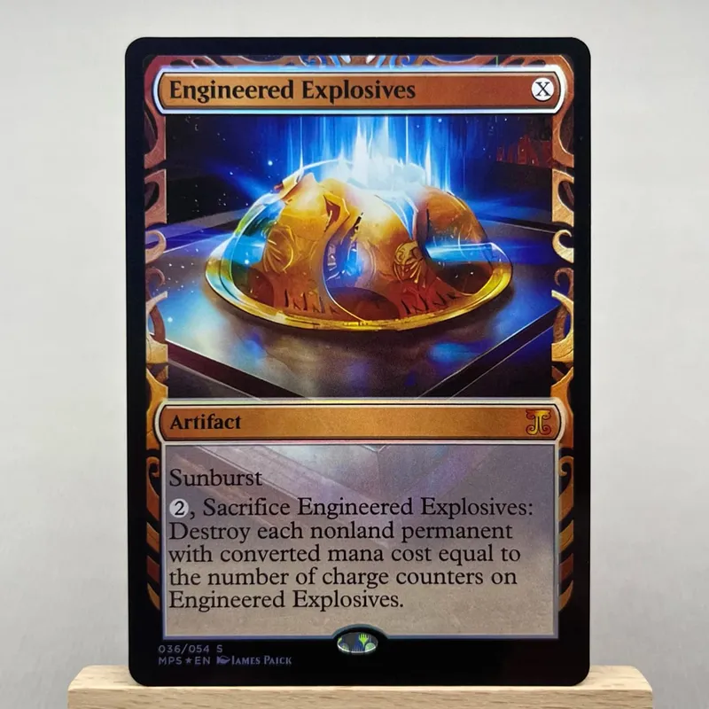 MPS FOIL2-01 TCG Cards for Home Play Proxy Sol Ring Mana Crypt Mox Opal the Mana Vault Chrome Mox Sword of