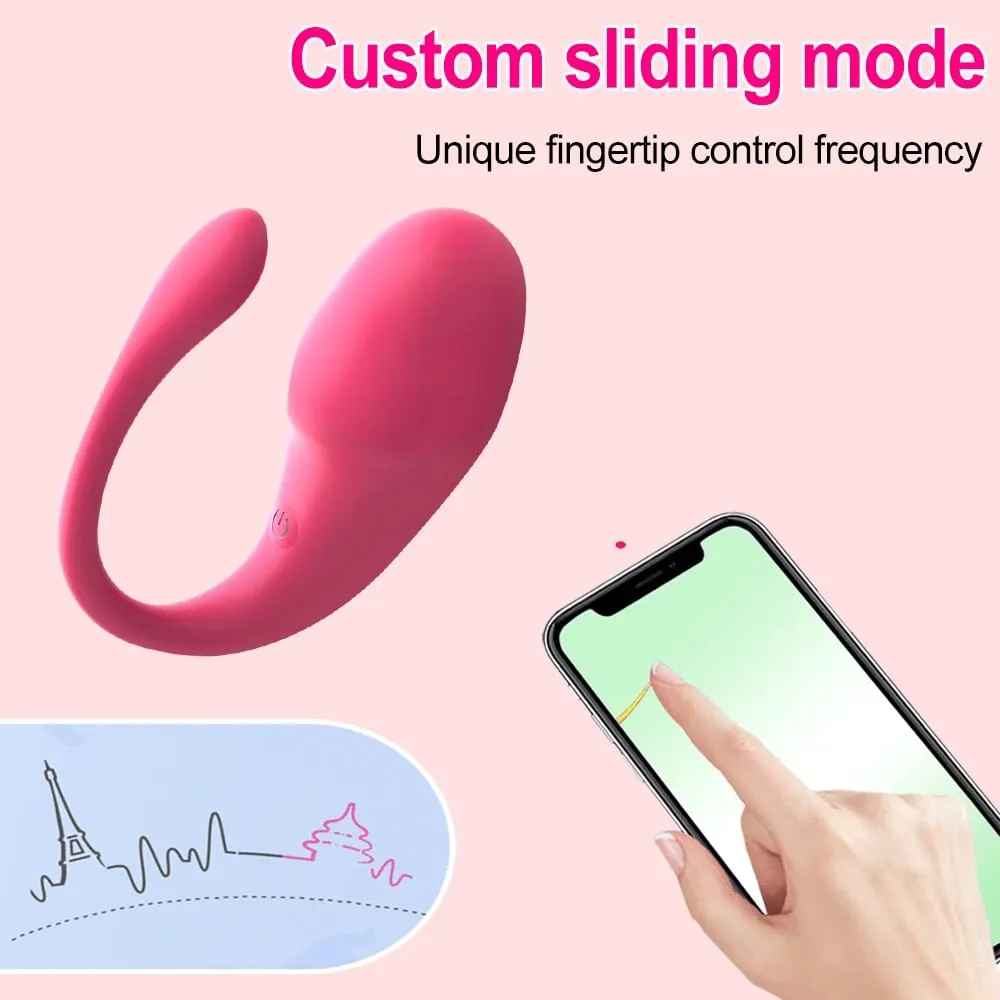 穿戴式內褲震動器 APP 控制震動蛋 G 點陰蒂陰道刺激器按摩器成人性玩具女性情侶