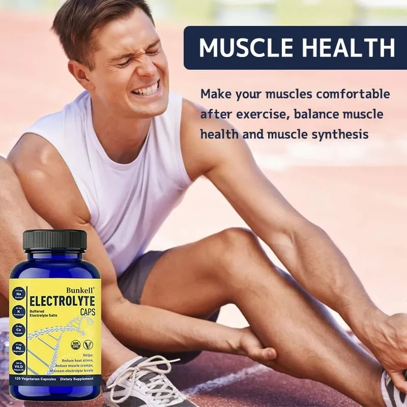 Premium Electrolyte Capsules - Maintaining Electrolyte Levels Sports Recovery Energy Health Dietary Supplement
