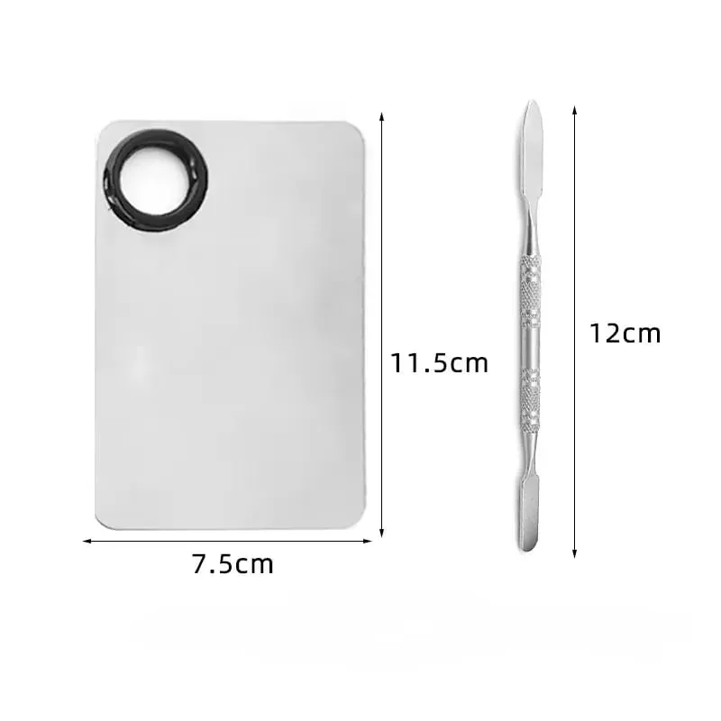 Pincel de maquiagem com design crescente atualizado, pincel ultrafino e suave para aplicação de máscara líquida, espátula, pincéis de maquiagem, ferramentas de beleza