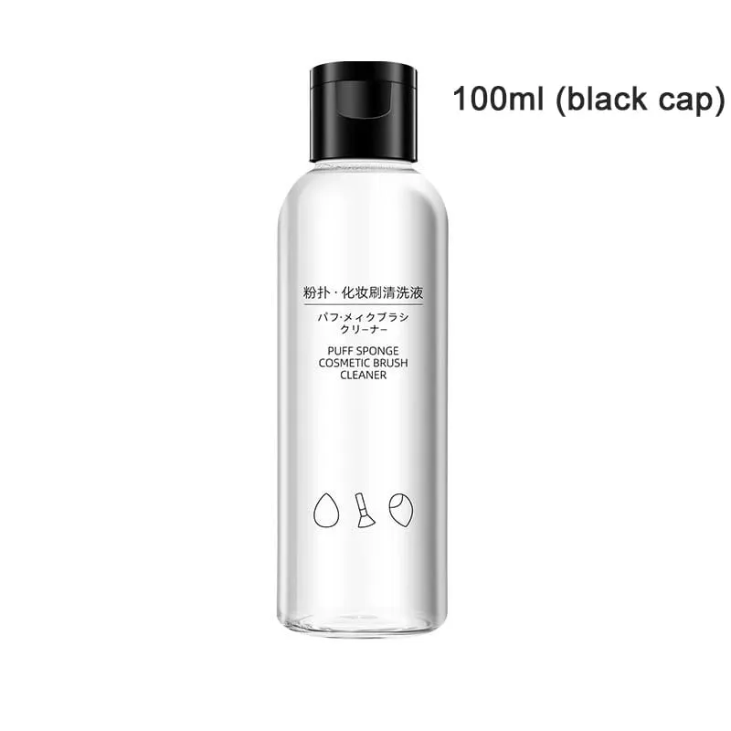 50/80/100ml Makeup Brushes Sponges Cleaning Liquid Make Up Egg Sponge Air Cushion Puff Makeup Tool Mild Transparent Gel Cleaner
