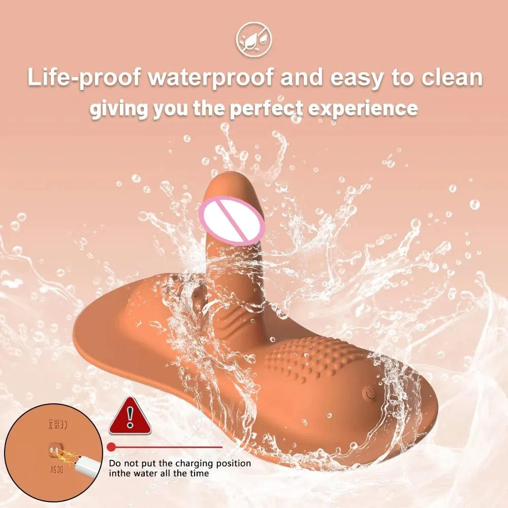 Almofada estilo feminino vibrador vibrador controle remoto 10 modos clitoral anal g-ponto estimulador masturbador feminino brinquedo sexual para mulher