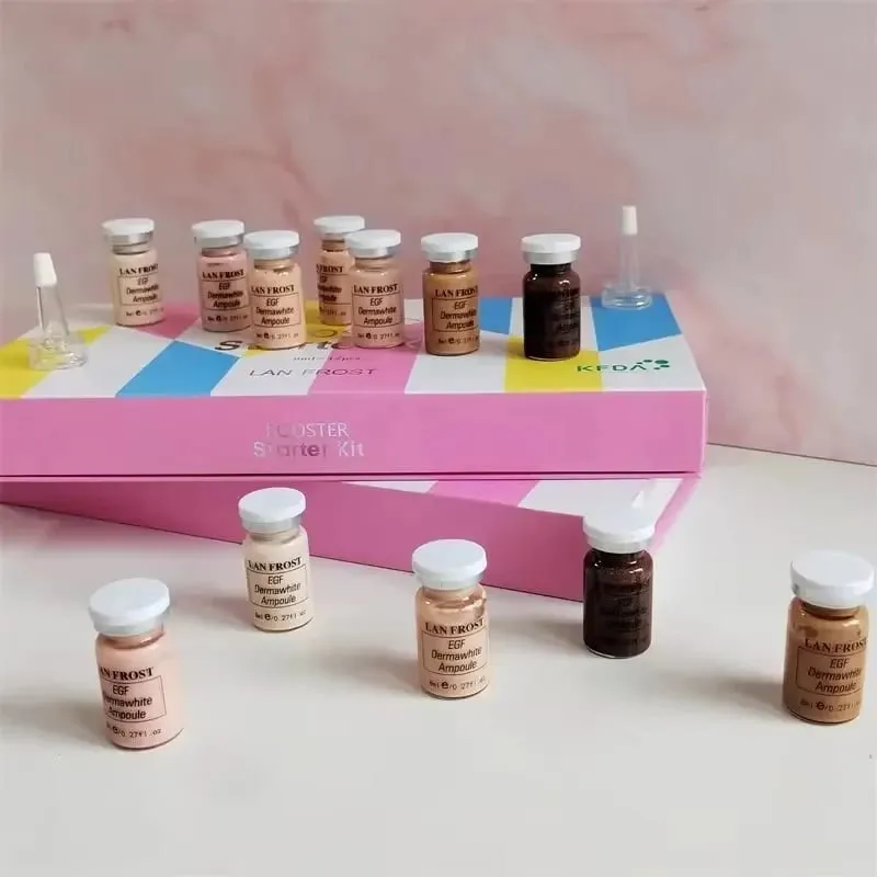 5pcs Korea Stayve BB Cream Glow Beginner Starter Kit Niacinamide Peptide Moisturizing Foundation Face Skin Care Serum Essence