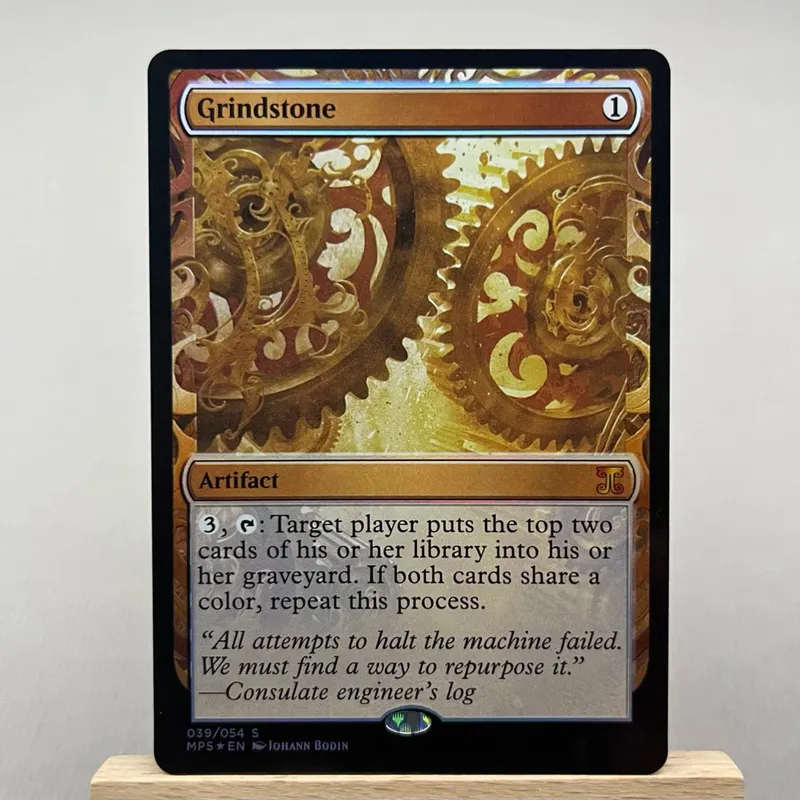 MPS FOIL2-01 TCG Cards for Home Play Proxy Sol Ring Mana Crypt Mox Opal the Mana Vault Chrome Mox Sword of