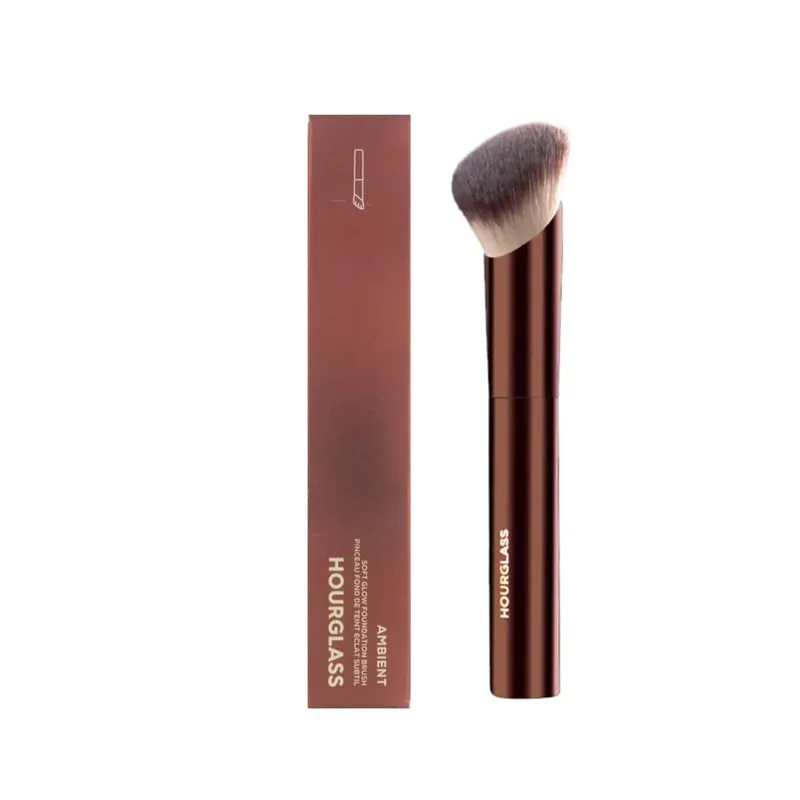 1 pc HG Pro Makeup brushes Powder contour Blusher Make up brush Highlight Bronzer exquisite Professional metal handle with box