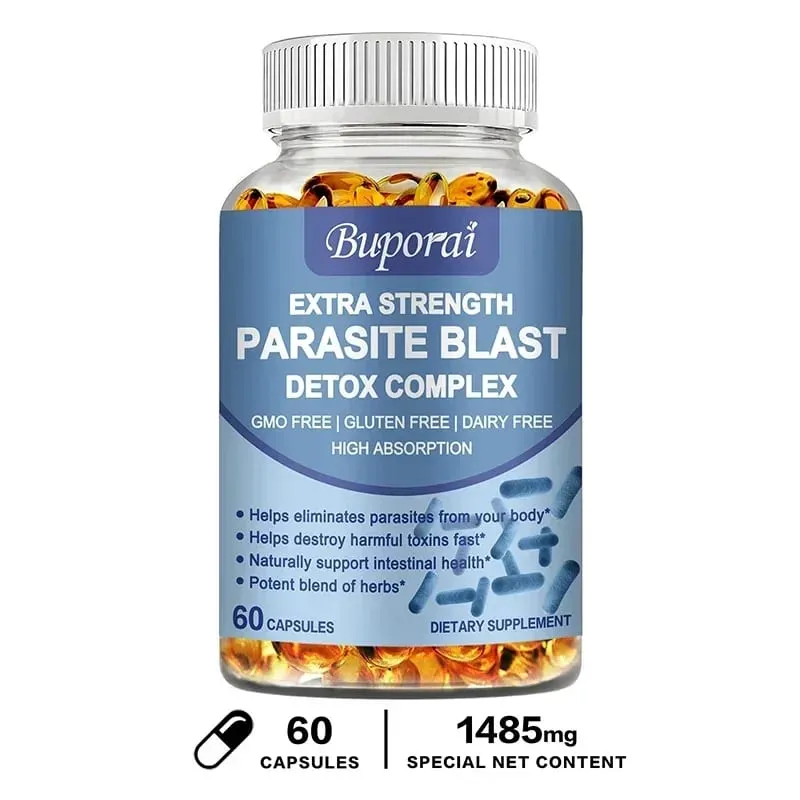 Complexo Parasite Blast Detox - Elimina Parasitas, Limpa os Intestinos e Melhora a Digestão — image 9