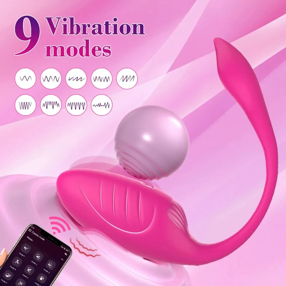 Vibradores de ponto g, aplicativo de longa distância, controle bluetooth, calcinha vibratória, ovo, clitóris, massageador anal, brinquedos sexuais para mulheres, estimulador sexual