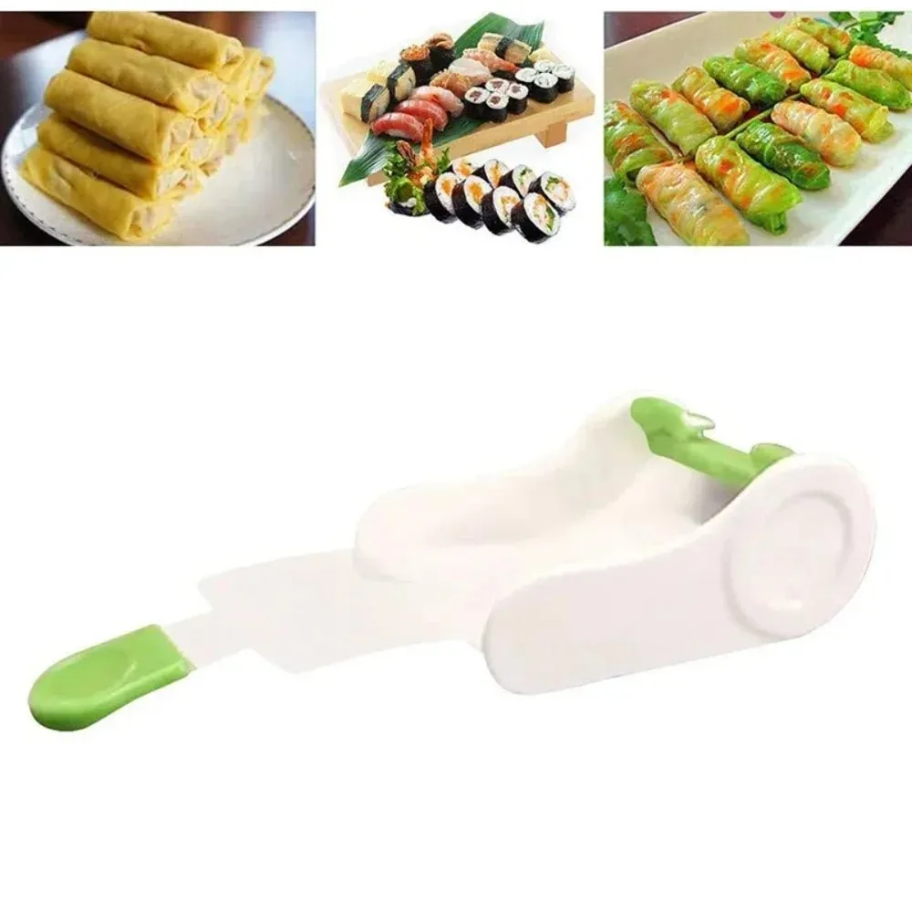 Molde de rolo de carne e vegetais artesanal, ferramenta de rolo de folha de uva, acessórios para fazer sushi, 1 peça
