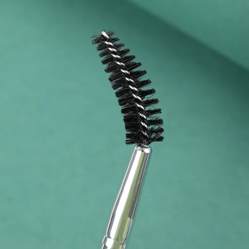 1/10 pçs escovas de cílios macios torcido sobrancelha escova cotovelo contorno olho sobrancelha delineador escovas olhos mistura cosméticos maquiagem ferramenta