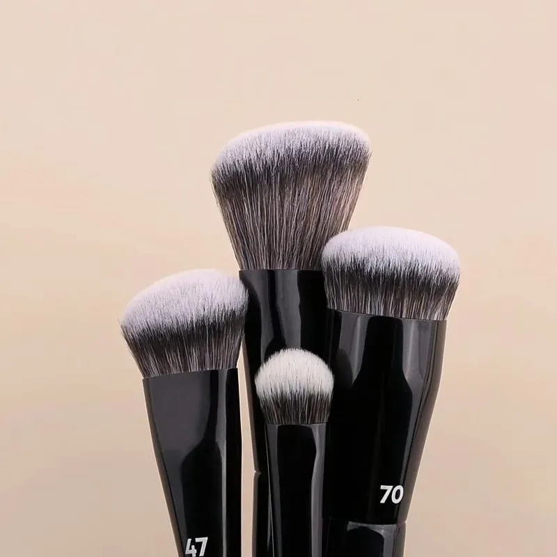 Pincéis de maquiagem profissional para rosto, vassoura, base, corretivo, creme líquido, mistura, blush, contorno, ferramentas de maquiagem cosmética