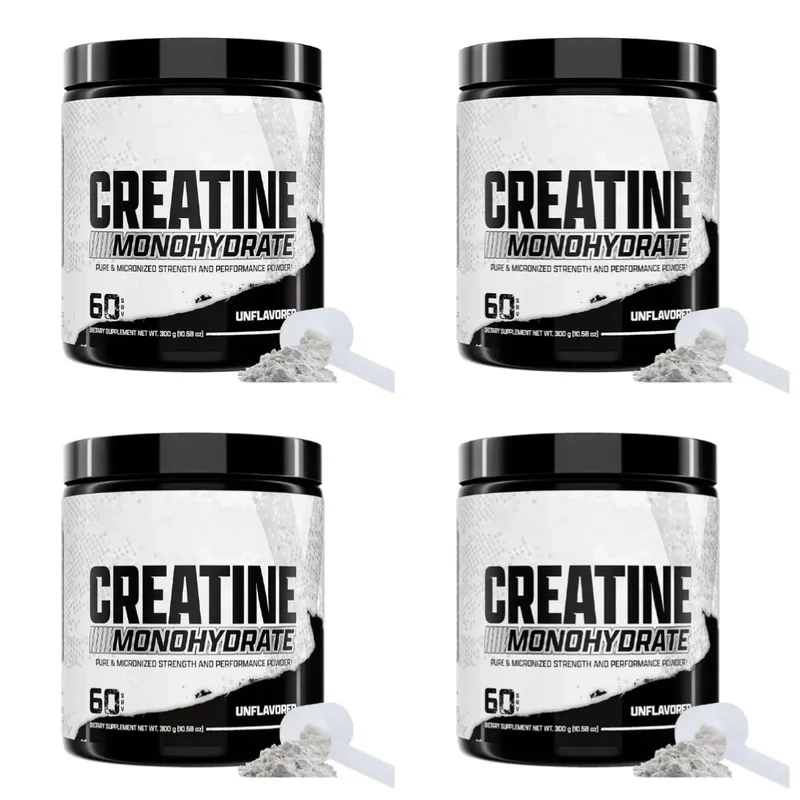 Creatine Monohydrate Powder 5g Per Serving Supports Strength Muscle Recovery Unflavored 60 Servings 300g — image 9