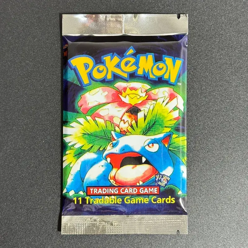 整包 PKM 第 1 版補充包 PTCG 代理卡適用於基礎套裝噴火龍 Blastoise Venusaur TCG 卡 11 件/包玩具