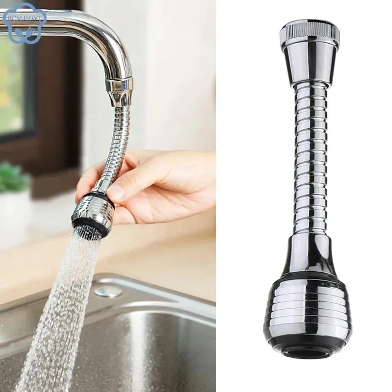 Utensílios de cozinha 2 modos 360 rotativo, borbulhador, extensor de torneira de alta pressão, economia de água, acessórios de cozinha para banheiro
