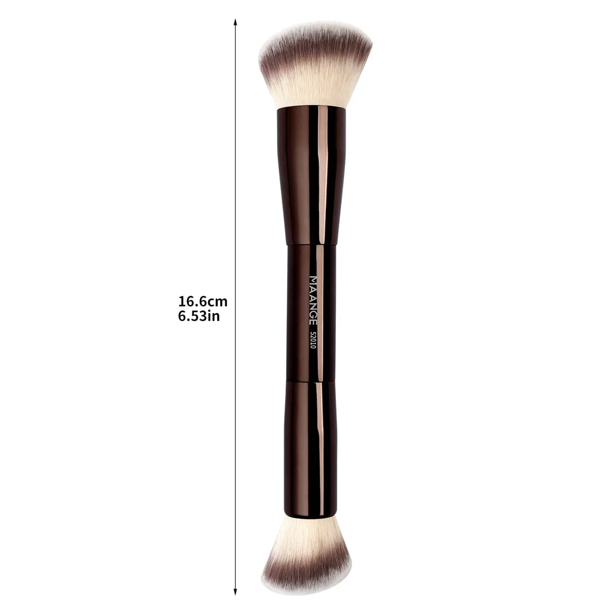 1pcs pincéis de maquiagem de base dupla para creme líquido corretivo em pó cerdas macias ferramentas de beleza cosmética