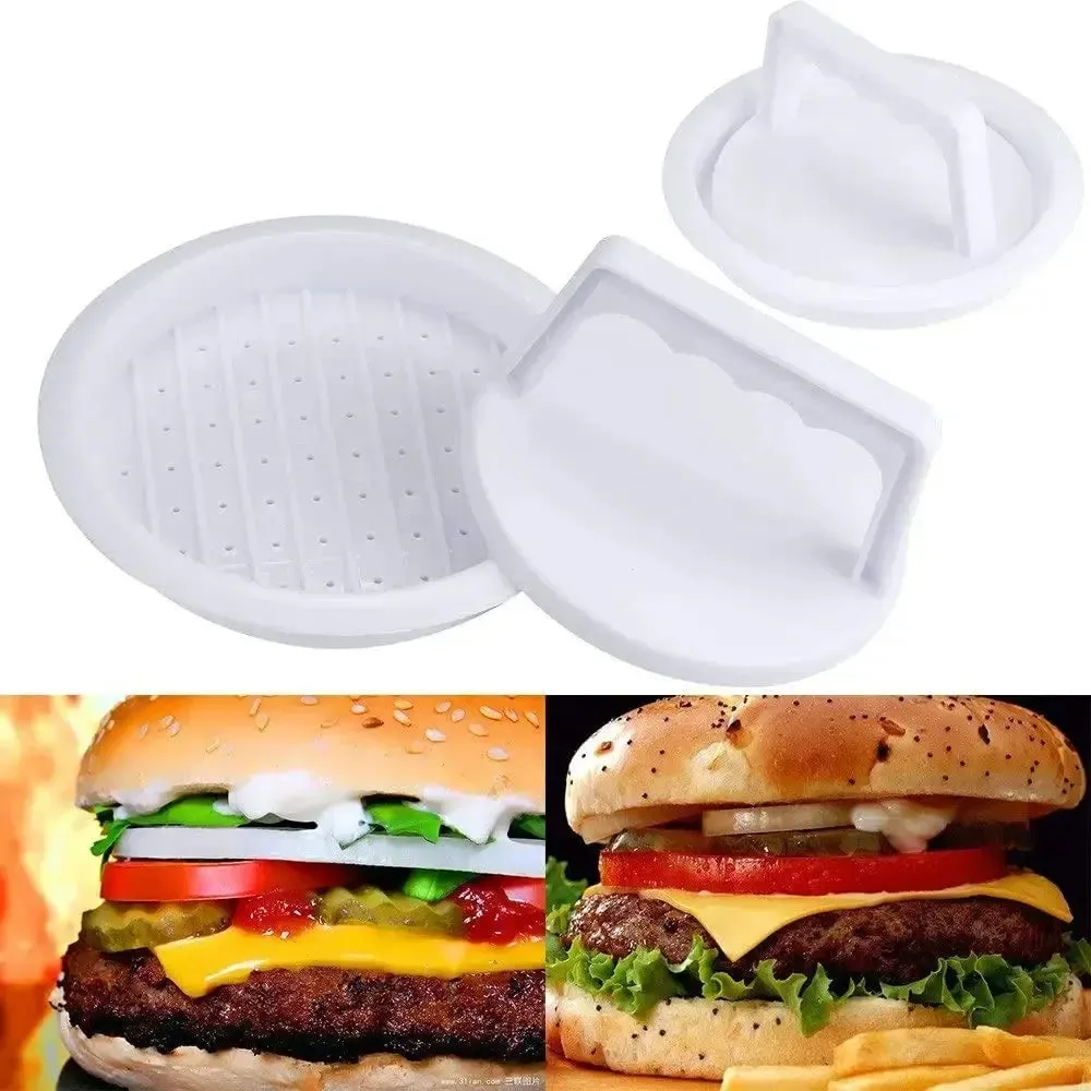 Burger Press Hamburger Press Patty Maker Mold Burger Mold Rings Easy Release Hamburger Patty Press for BBQ