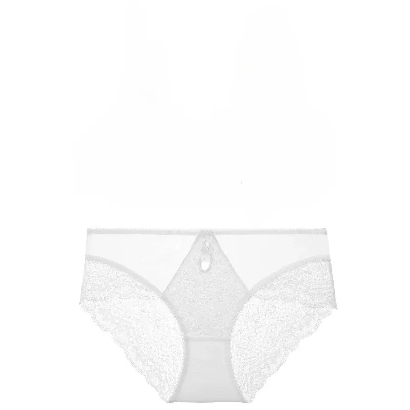 Trendy Lace Minimizer Lingerie Set DE Cup Large Bust Large Size Thin Cup Underwire Anti Sagging Comfy No Show Women Underwear