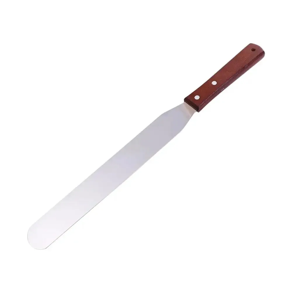 Utensílios de cozinha raspador de manteiga de aço inoxidável 8 tamanhos, espátula de confeiteiro para bolo, à prova de ferrugem, espalhador de geléia, pão