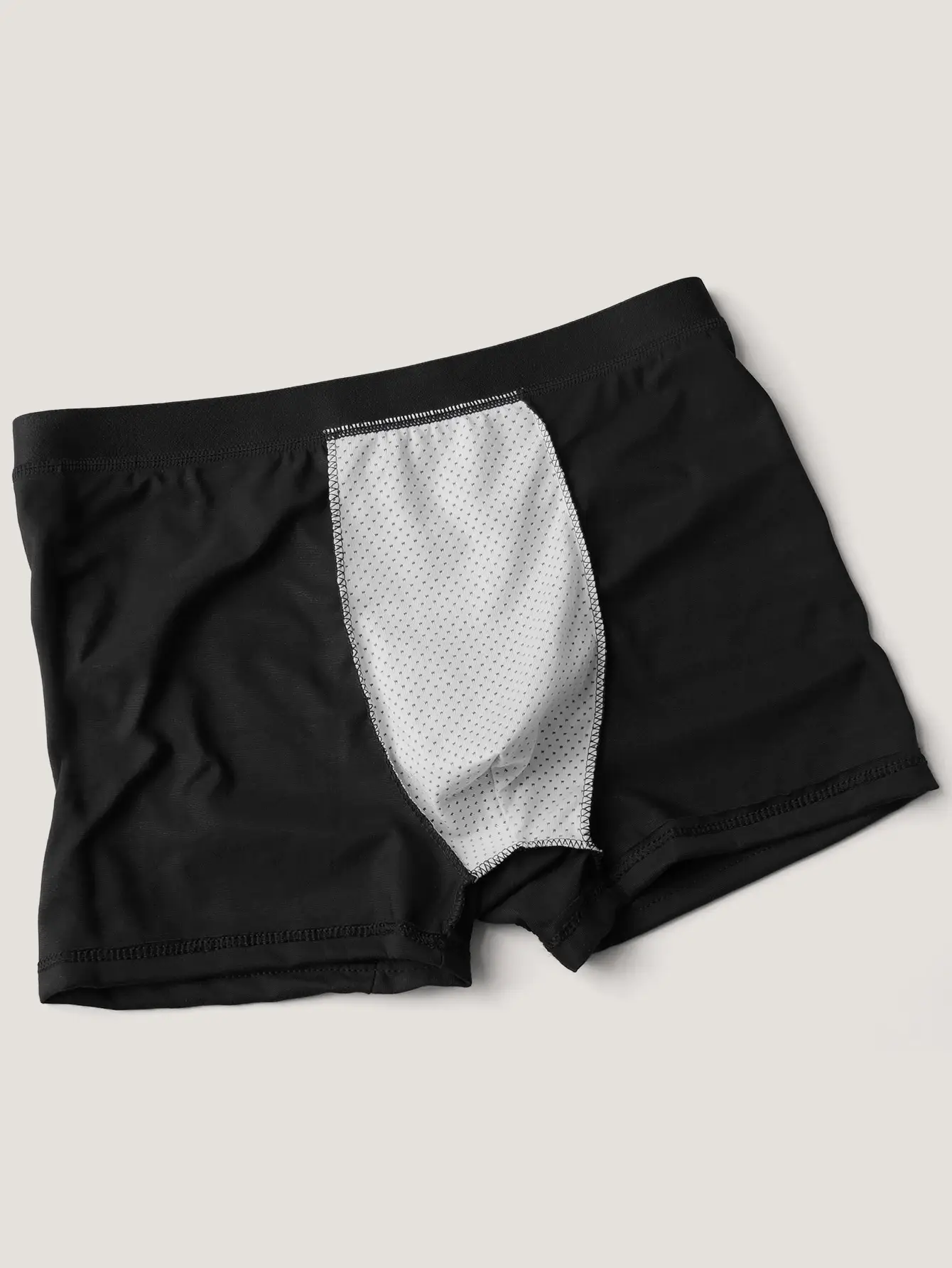大尺碼男款怪奇印花平口內褲透氣內褲大碼平口短褲 S-2XL — image 3