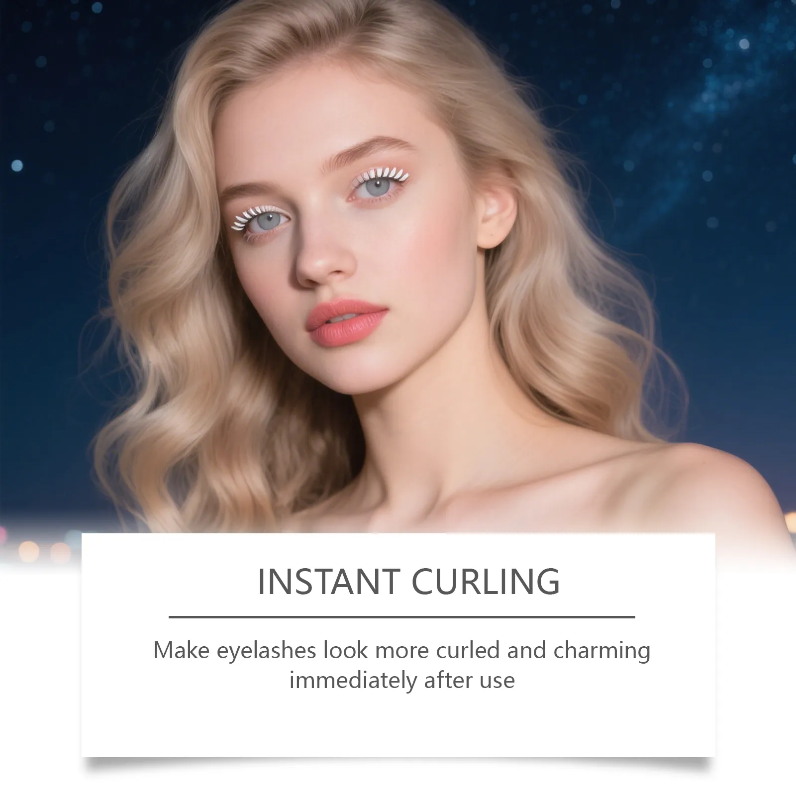 Rímel branco cílios curling líquido de longa duração à prova dlong água natural extensões duráveis ​​maquiagem olho beleza cosméticos escova 5ml