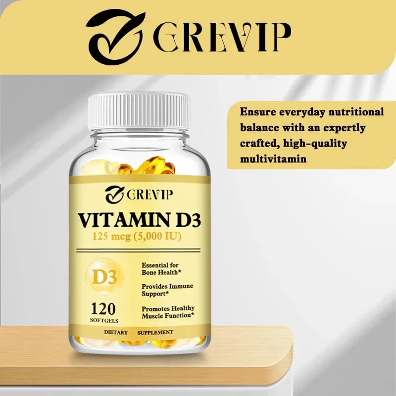 Vitamina D3 – Promove Função Muscular Saudável e Suporte Imunológico