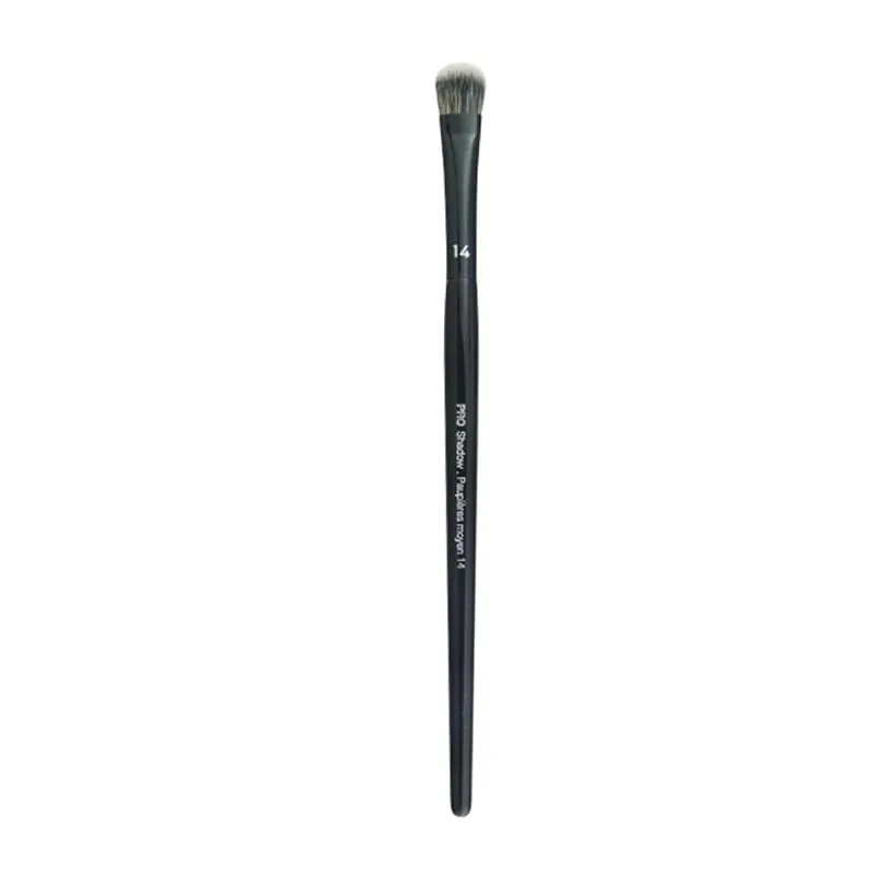 1pc maquiagem chanfrada fundação pó contorno sombra de olho escova ferramenta ultra macio compõem afilado liquidificador destaque sombra de sobrancelha