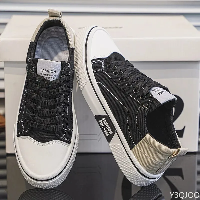 Lightweight breathable Men Shoes New Canvas Shoes Comfortable Plus Size Wear Resistant Fashionable Men Casual Sneakers — image 6