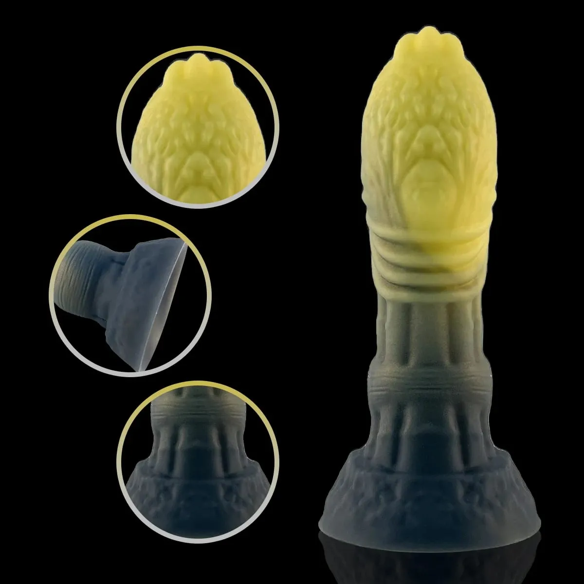 Alien fantasia simulação vibrador monstro anal plug g-ponto anal masturbador prazer massageador de próstata brinquedo sexual adulto para homens