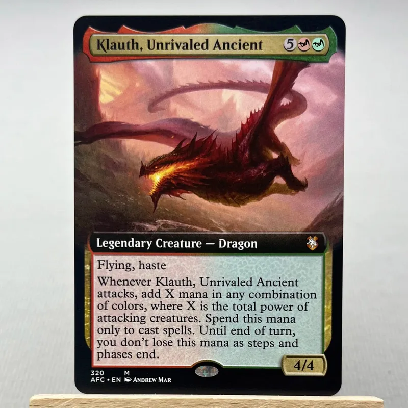 AFR 2X2 KHM HOLO9-002 Tcg Proxy Cards Smothering Tithe Bloom Tender City of Brass Damnation City of Brass City of Brass
