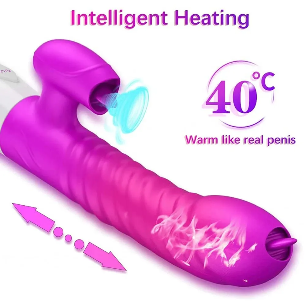 Vibrador de orgasmo rápido vibrador para mulheres lambendo vibradores de aquecimento clitóris estimulador de ponto g vibro feminino clit otário brinquedo sexual adulto
