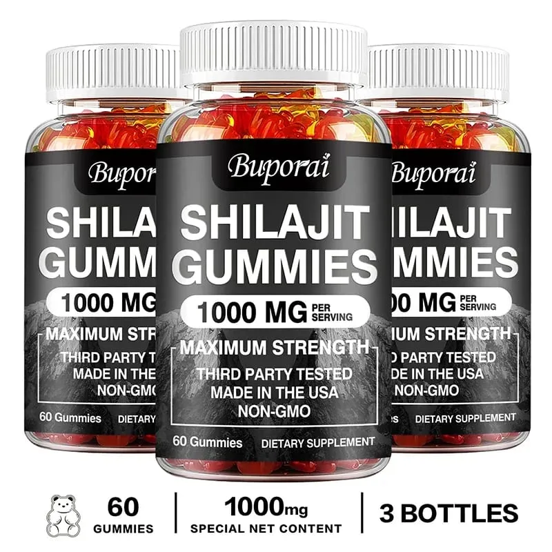 Gomas Shilajit - Nível de energia, memória e suporte ao foco, aliviam o estresse, saúde geral — image 10