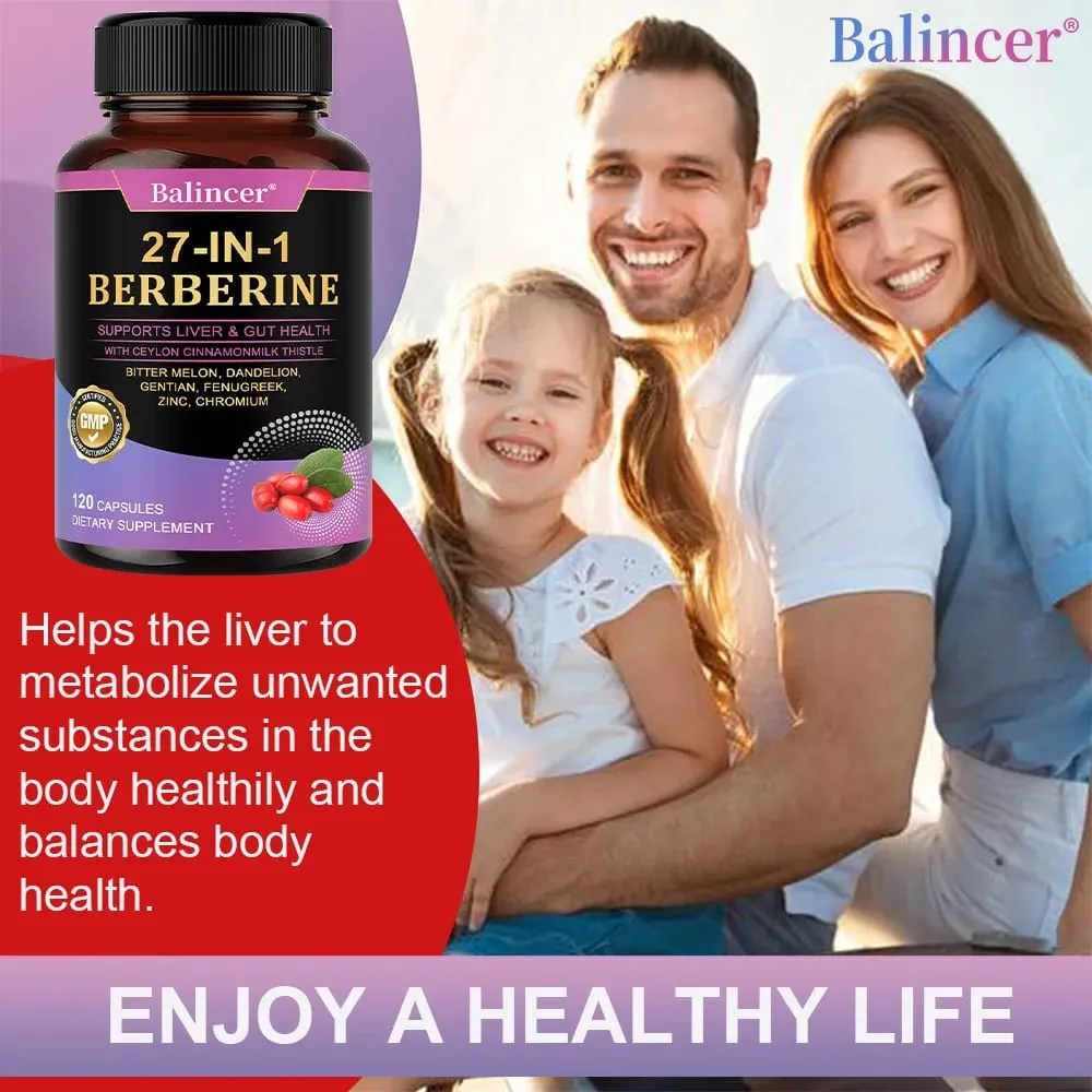 Berberine with Ceylon Cinnamon Supplement - Extra Strength for Immune System Digestive Health & Energy Production