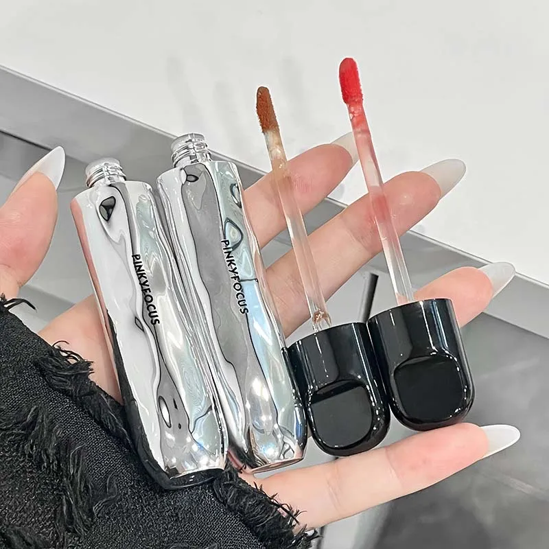 Nude Mirror Lip Gloss Clear Moisturizing Hydrating Water Light Jelly Plump Lip Glaze Oil Lipstick Tint Makeup Korean Cosmetics