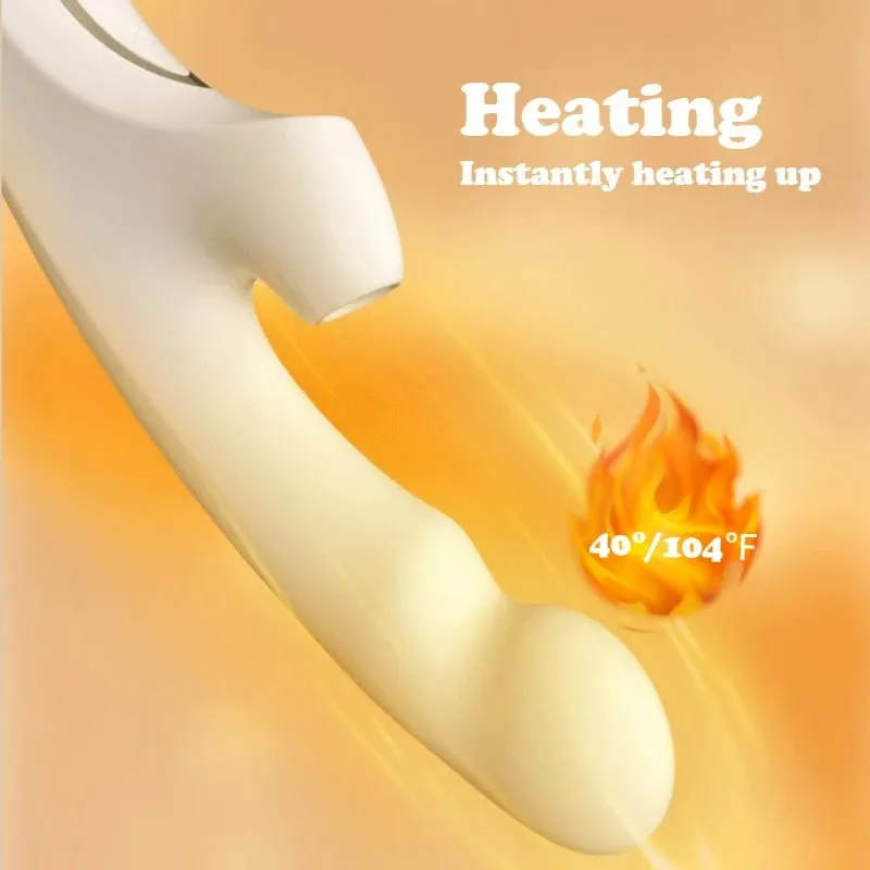 Vibrador com ventosa de clitóris, vibrador para mulheres, ponto g, estimulador de clitóris, aquecimento, controle por aplicativo, brinquedo sexual feminino, produtos para adultos — image 4