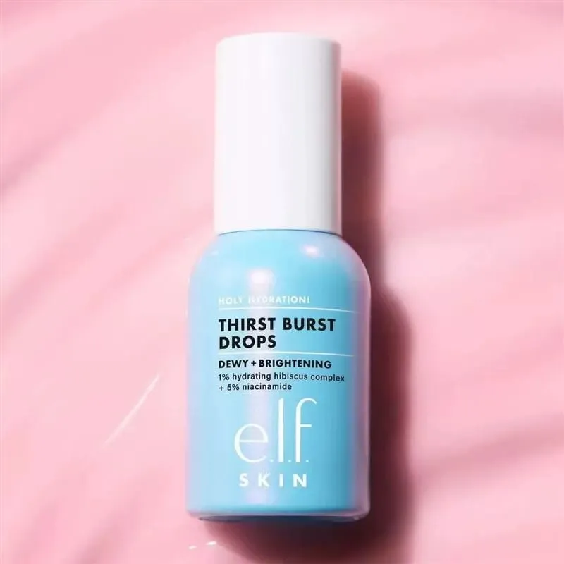 Elf quente multi-efeito verde rosa primer essência brilho hidratante gel essência configuração spray líquido fundação cosméticos