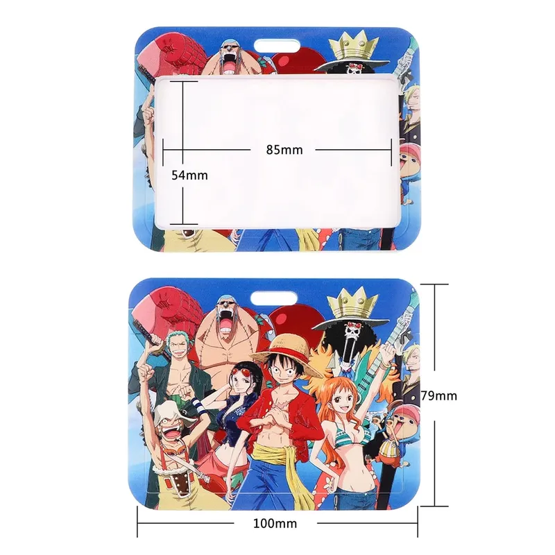 Titular credencial chaveiros pescoço cordão para cartão de passagem titular do cartão de crédito cosplay anime acessórios