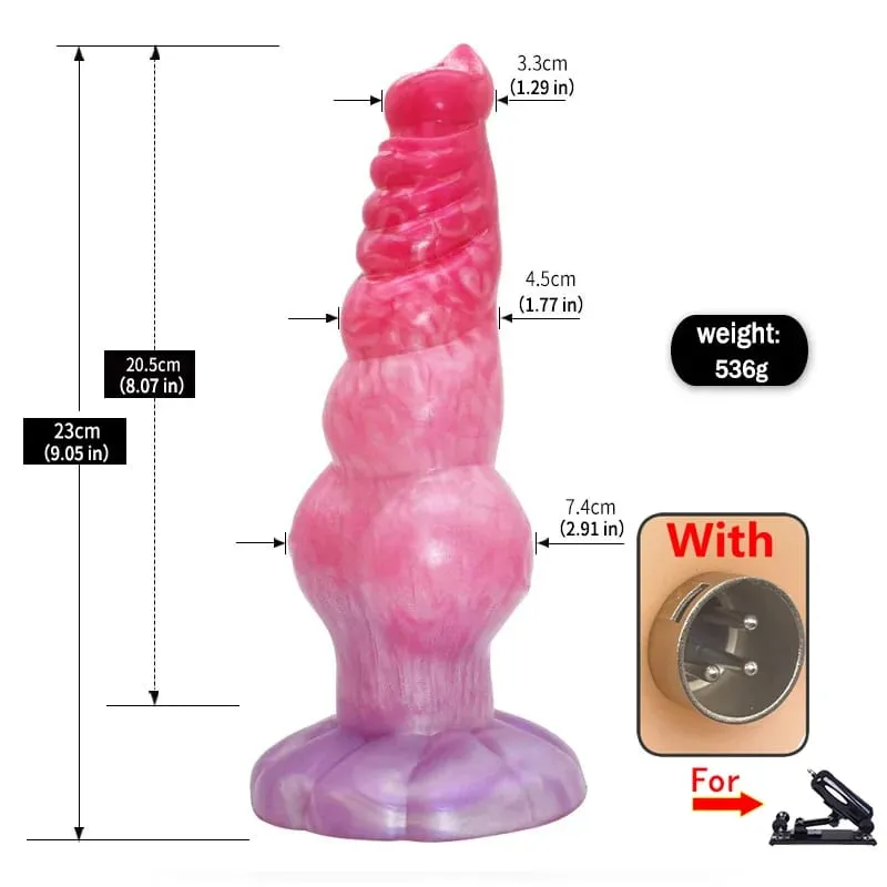 Diy anexos cão nó vibrador com adaptador 3xlr silicone líquido grande pênis anal plug brinquedos sexuais rápido ar vac-u-lock conector