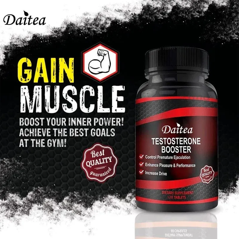 Male Muscle Boosters - Help Improve Performance Muscles Endurance and Energy Support and Improve Physical Fitness