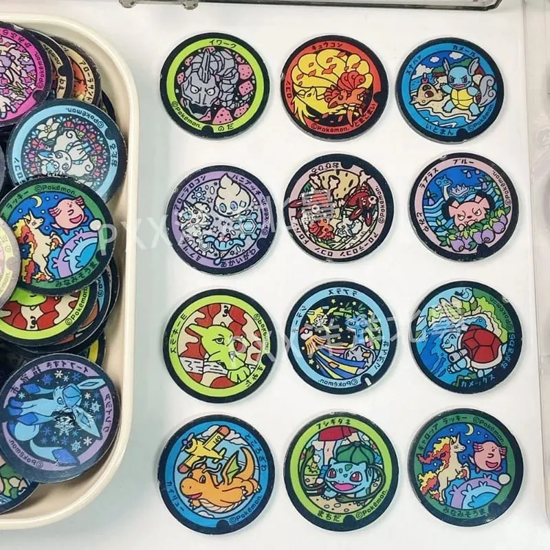 4cm pokemon acrílico peça redonda diy de alta aparência bonito dos desenhos animados periférico não material feito à mão pp clipe acessórios pikachu — image 4