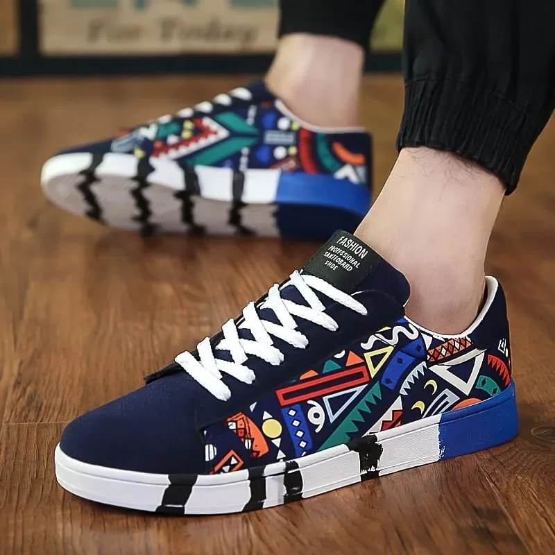 Sapatos masculinos de lona leves e respiráveis, versáteis, planos e confortáveis, para uso diário