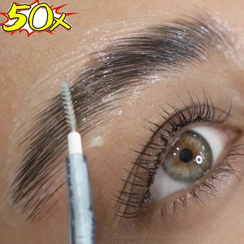 50 pçs mini escova de sobrancelha portátil sobrancelha perm escovas descartáveis ​​dobráveis ​​micro cílios sobrancelha levantamento escovas aplicadores ferramentas