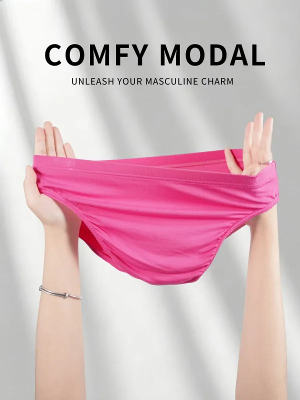 Cuecas masculinas ultrafinas e nuas, cintura baixa, alta elasticidade, respirável, bolsa convexa 3D